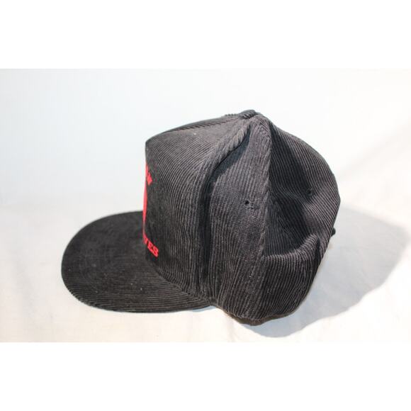 Vintage 1980's Trojan Explosive Corduroy Hat USA Trucker Snapback. Brand New - Picture 3 of 8